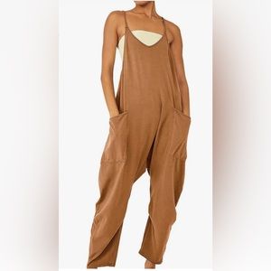 Casual Oversized Sleeveless Jumpsuit